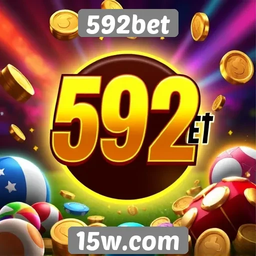 Variedade de jogos disponíveis na 592bet